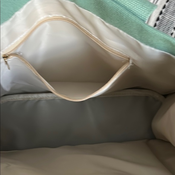 Sage Green Canvas Tote NWOT - Picture 7 of 12